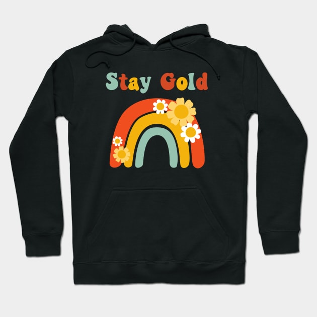 Stay Gold Ponyboy Hoodie by VikingHeart Designs